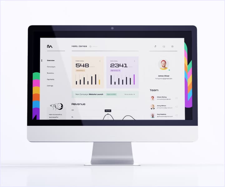 PC displaying